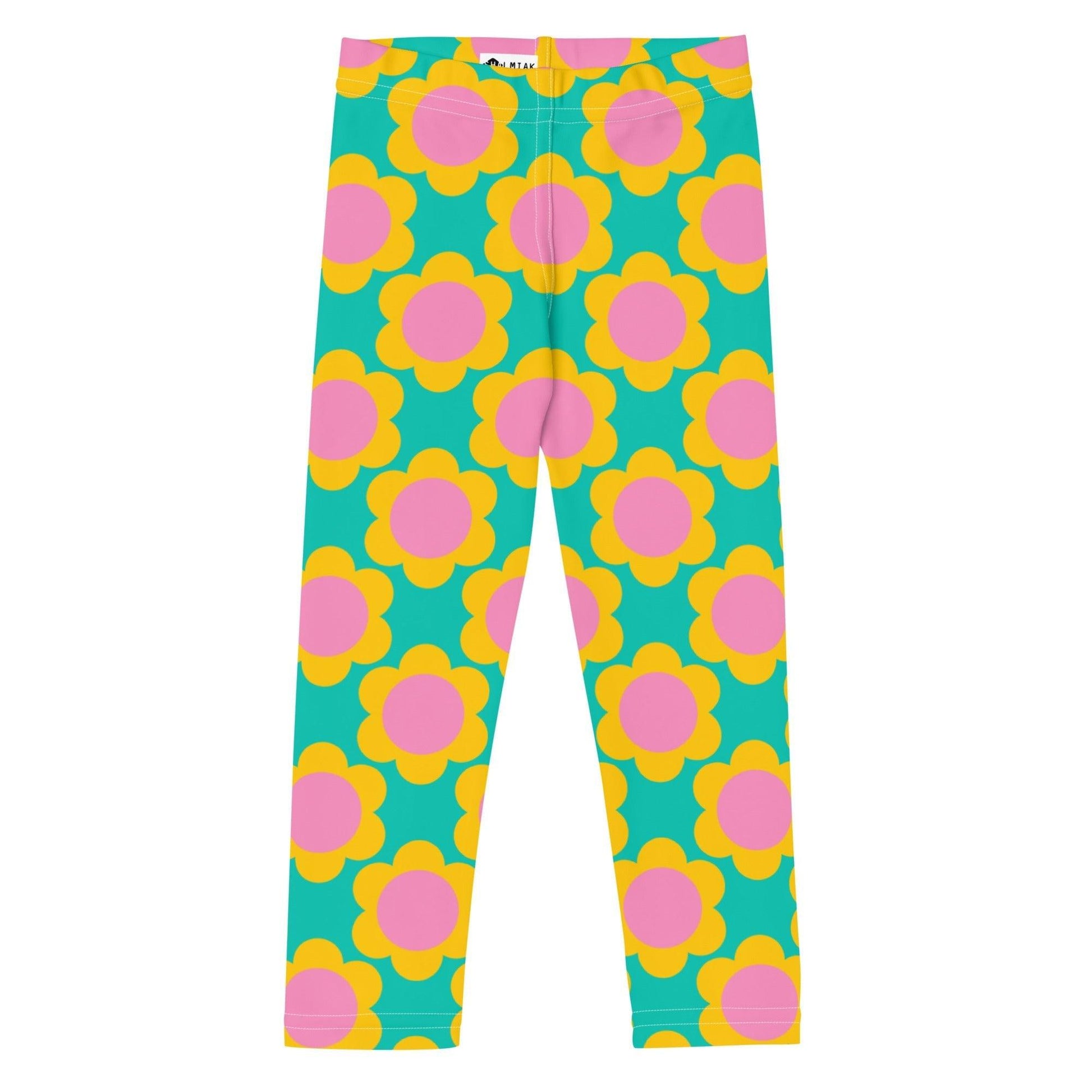 Kids' Leggings -2- ELLIE - Classic Flower Print
