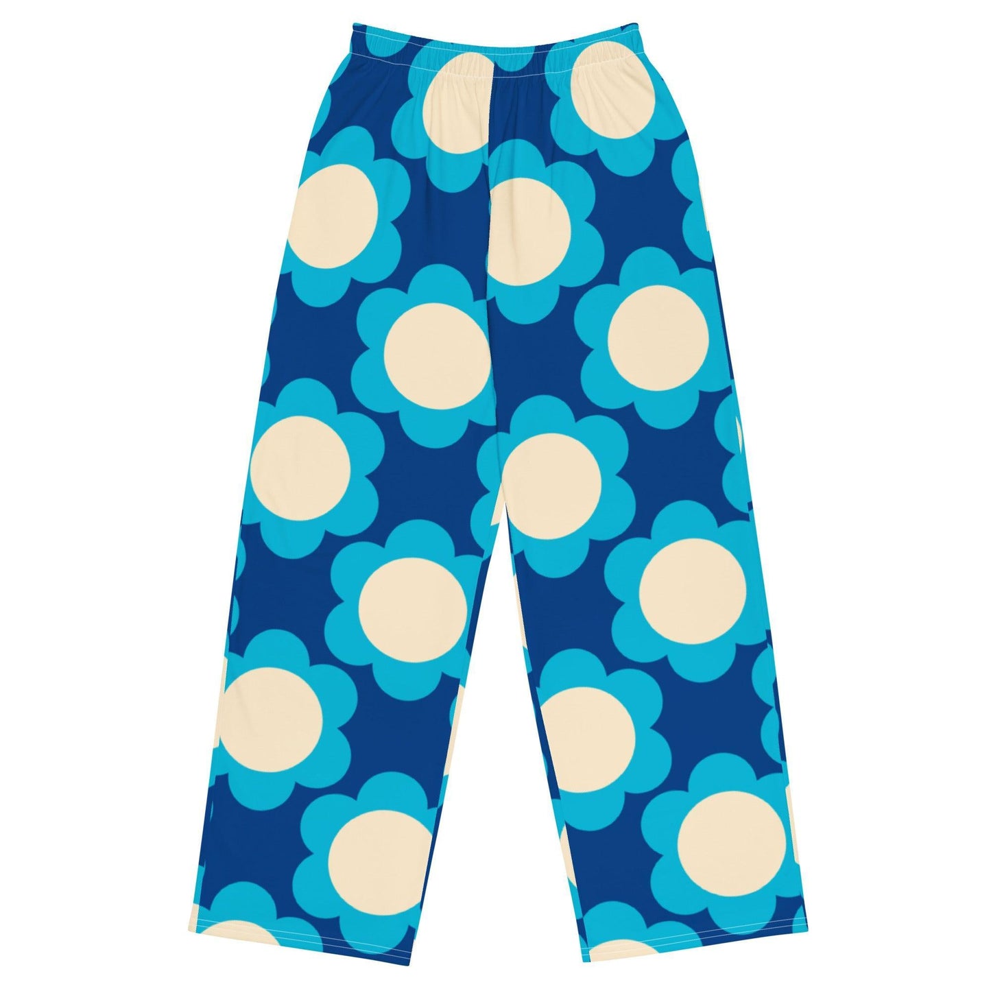 Pants - ELLIE blue - Classic Flower Print
