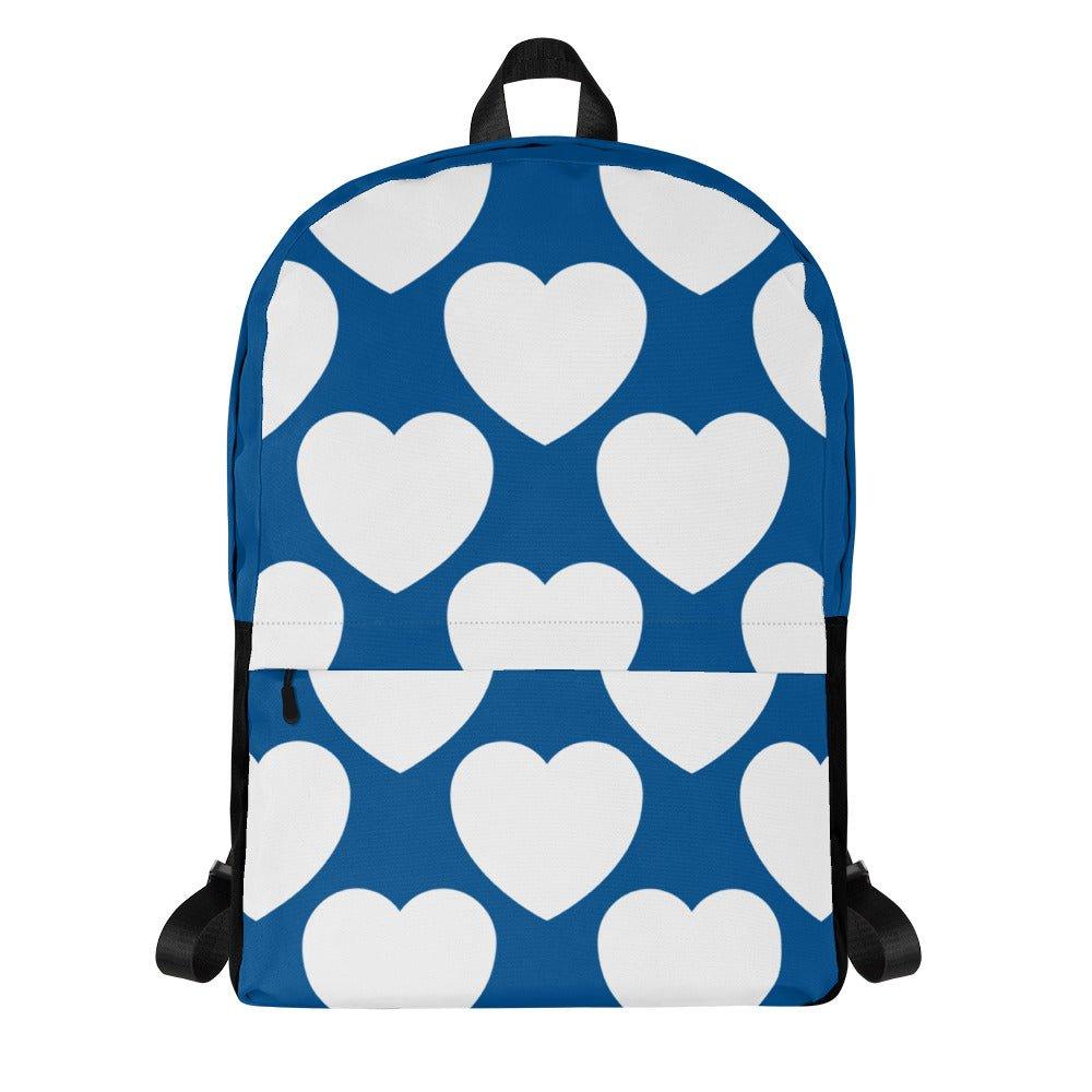 Backpack - ELLIE LOVE fin - Bold Heart Print