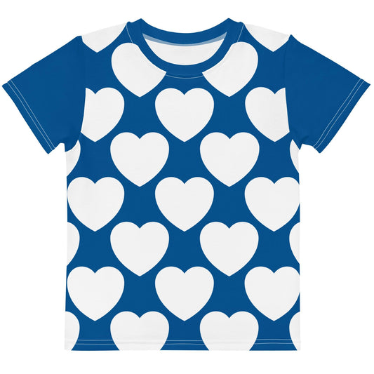 Kids' T-Shirt - ELLIE LOVE fin - Bold Heart Print
