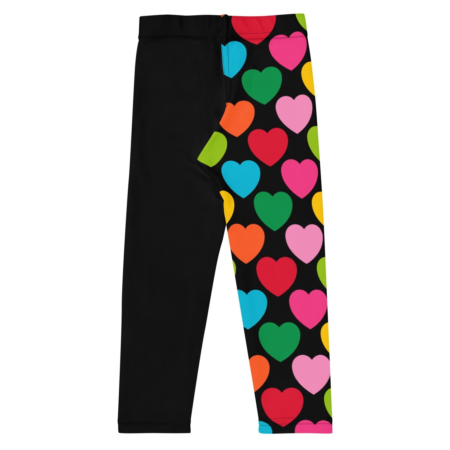 Kids' Leggings - ELLIE LOVE mix black - Bold Heart Print