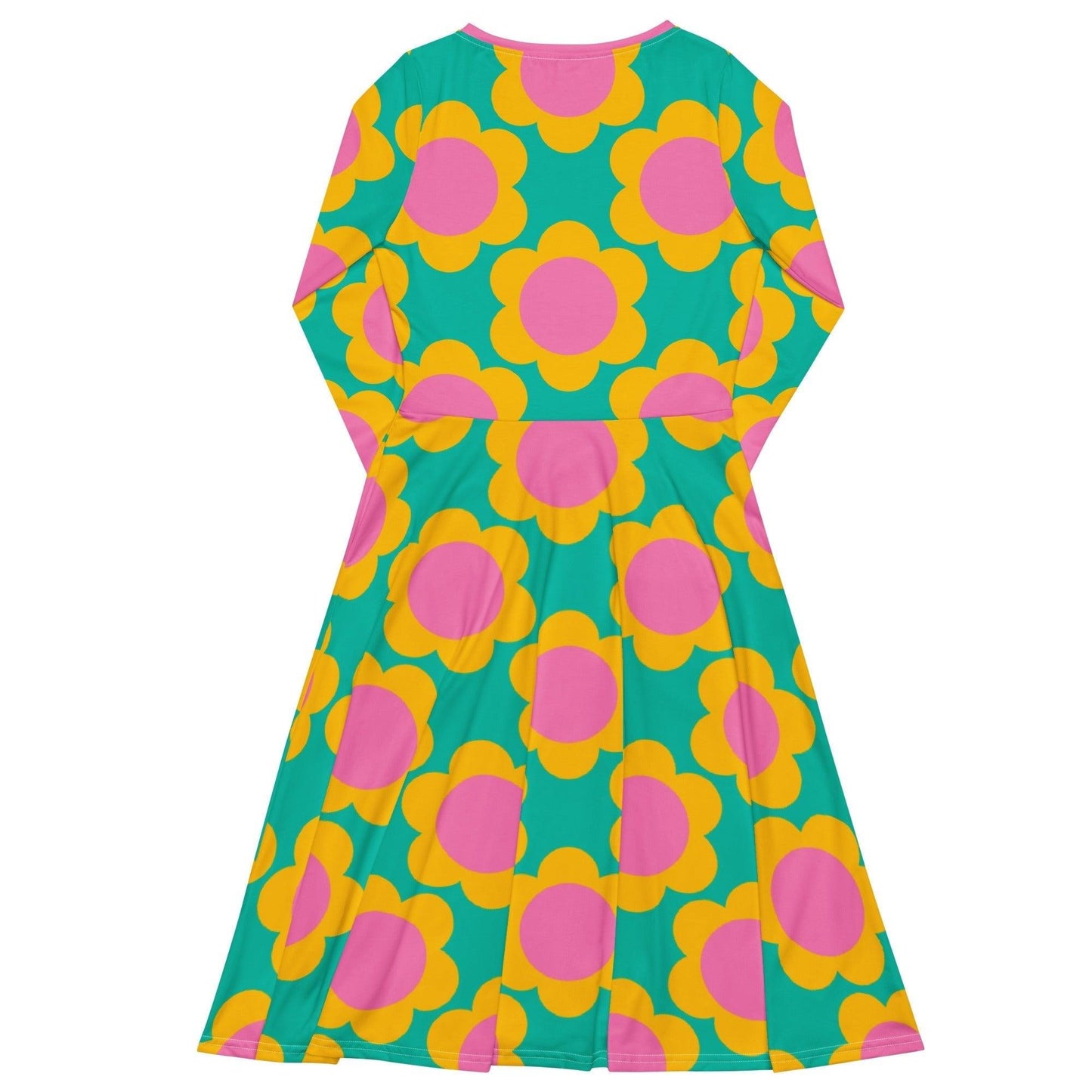 Midi Dress - ELLIE - Classic Flower Print