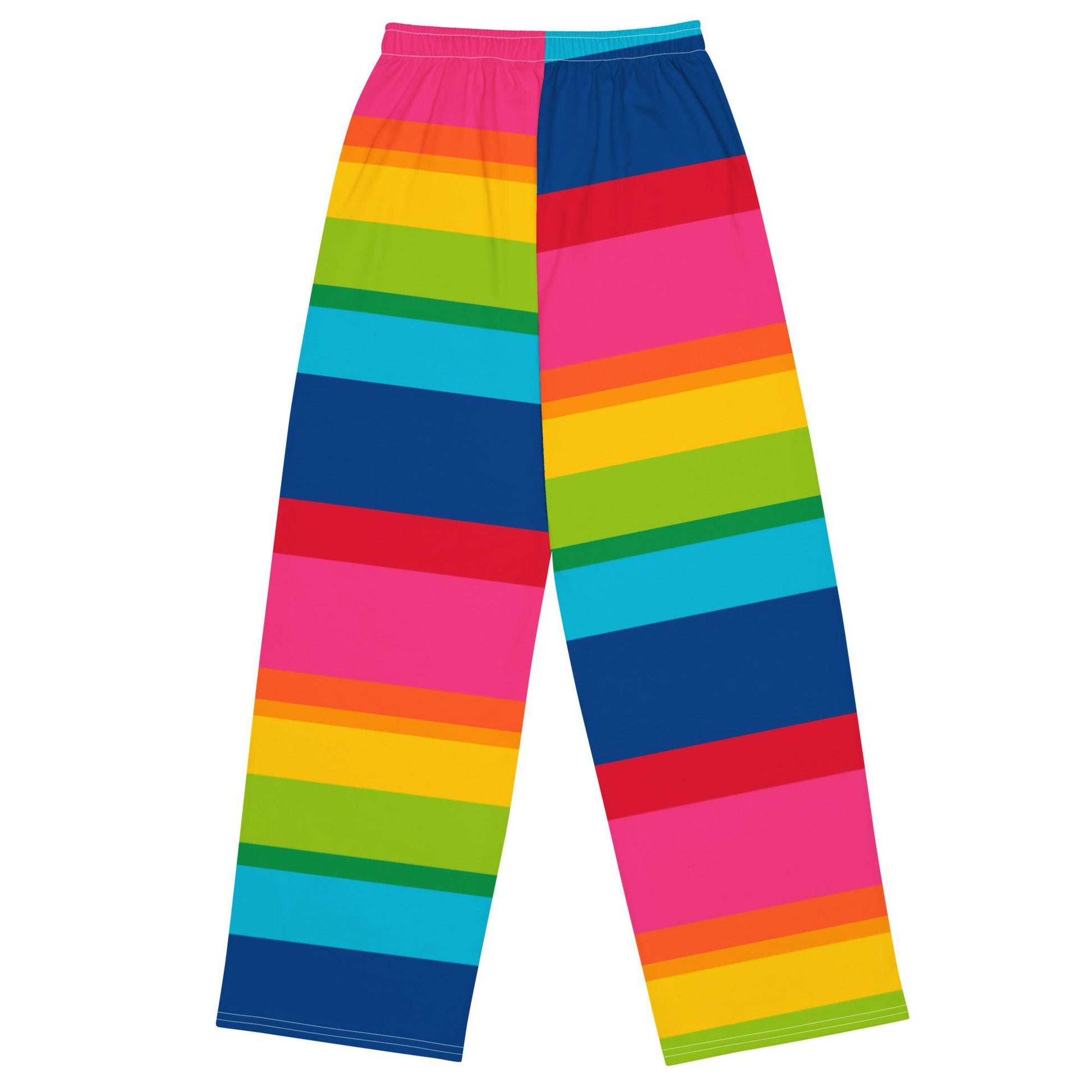 Pants - ELLIE rainbow stripe - Classic Flower Print