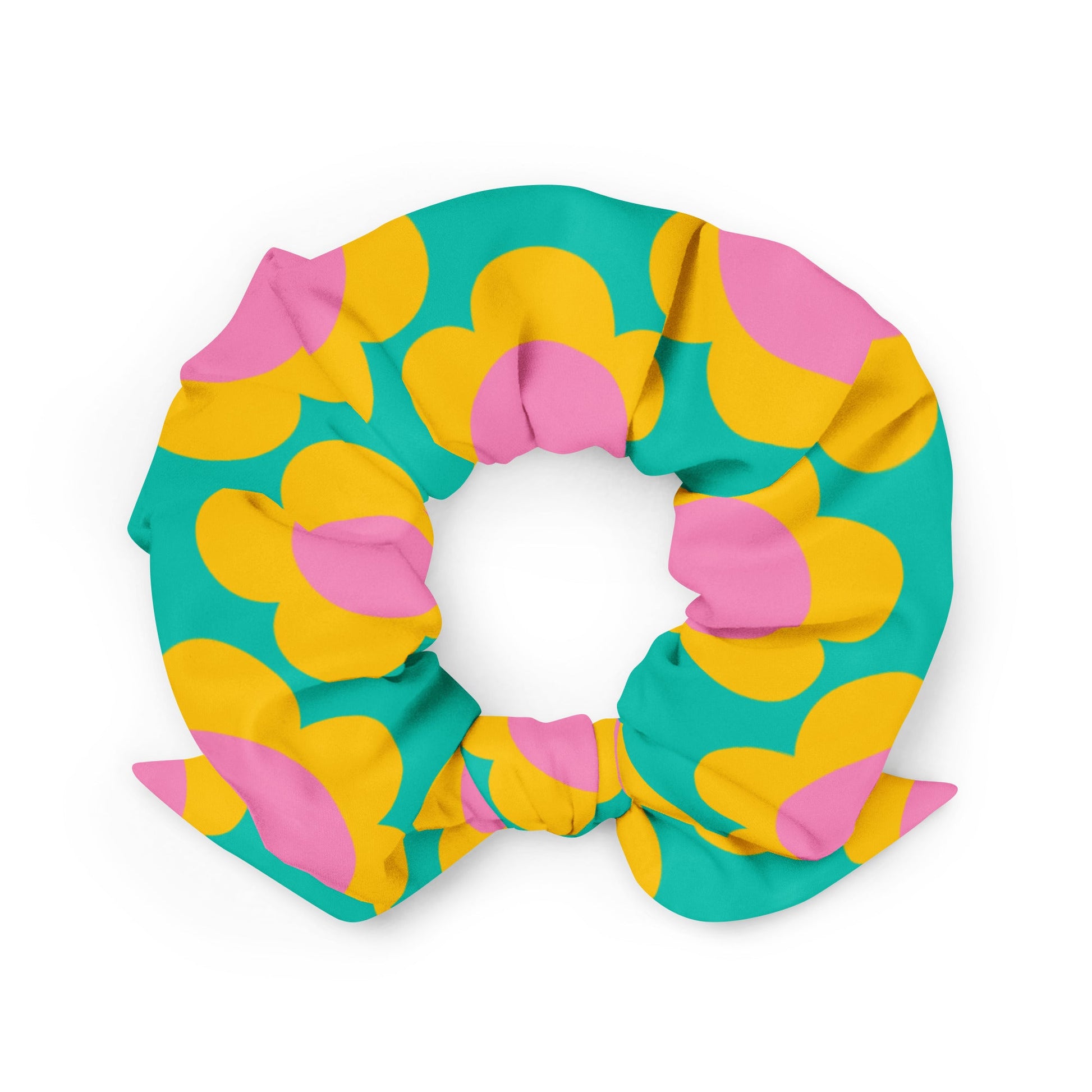 Scrunchie - ELLIE - Classic Flower Print