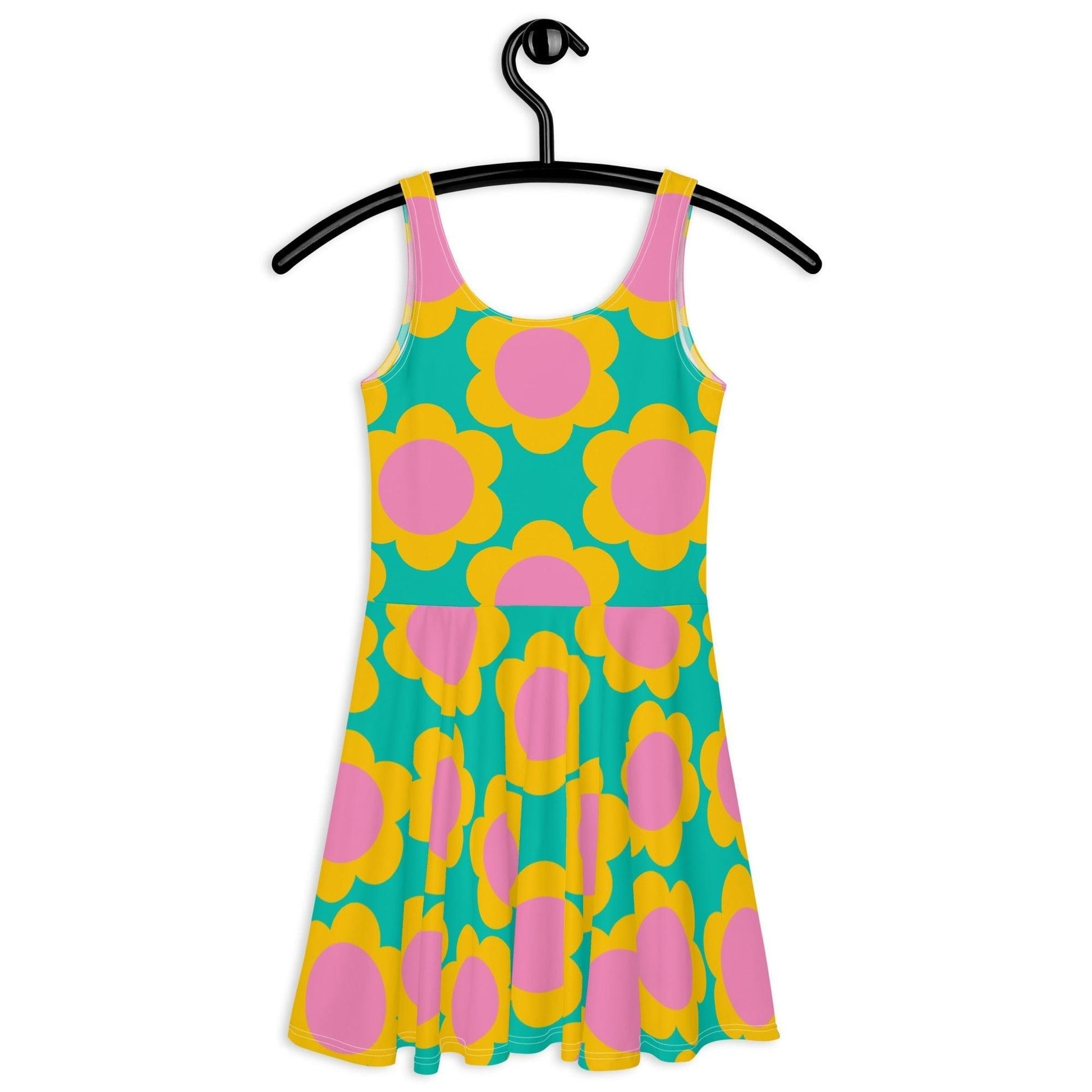 Skater Dress - ELLIE - Classic Flower Print