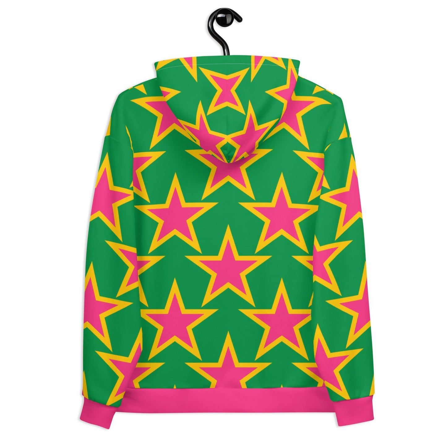 Hoodie - ELLIE STAR green - Classic Flower Print