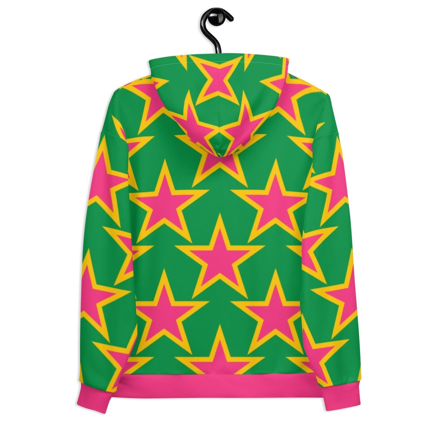 Hoodie - ELLIE STAR green - Classic Flower Print