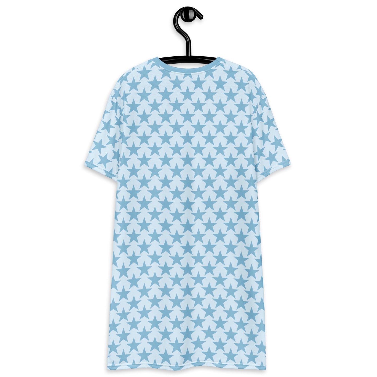 T-Shirt Dress - ELLIE STAR tender blue - Classic Flower Print