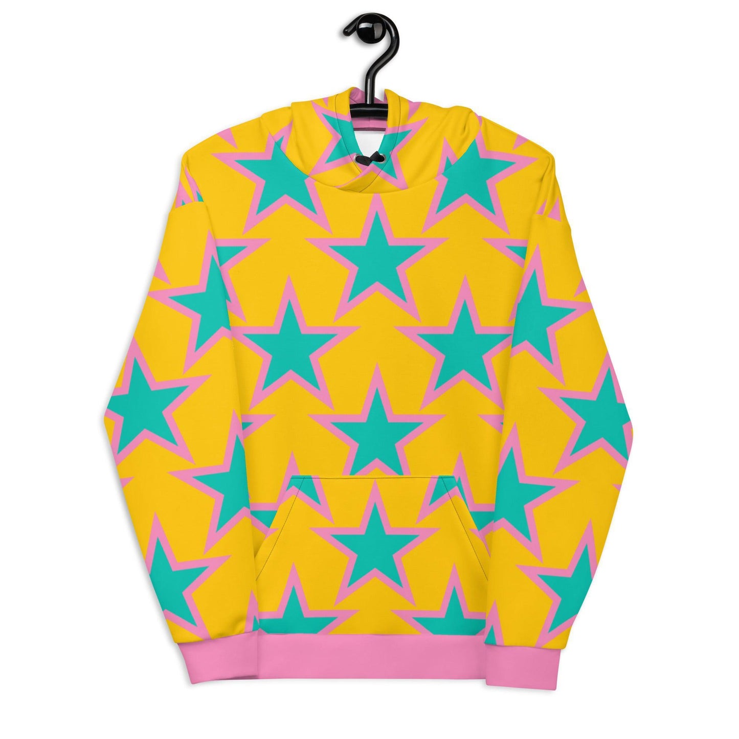 Hoodie - ELLIE STAR yellow - Classic Flower Print