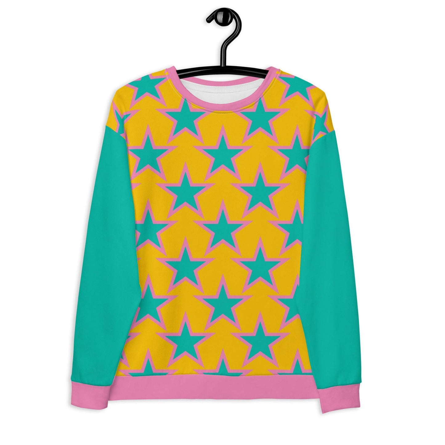 Sweatshirt - ELLIE STAR yellow - Classic Flower Print