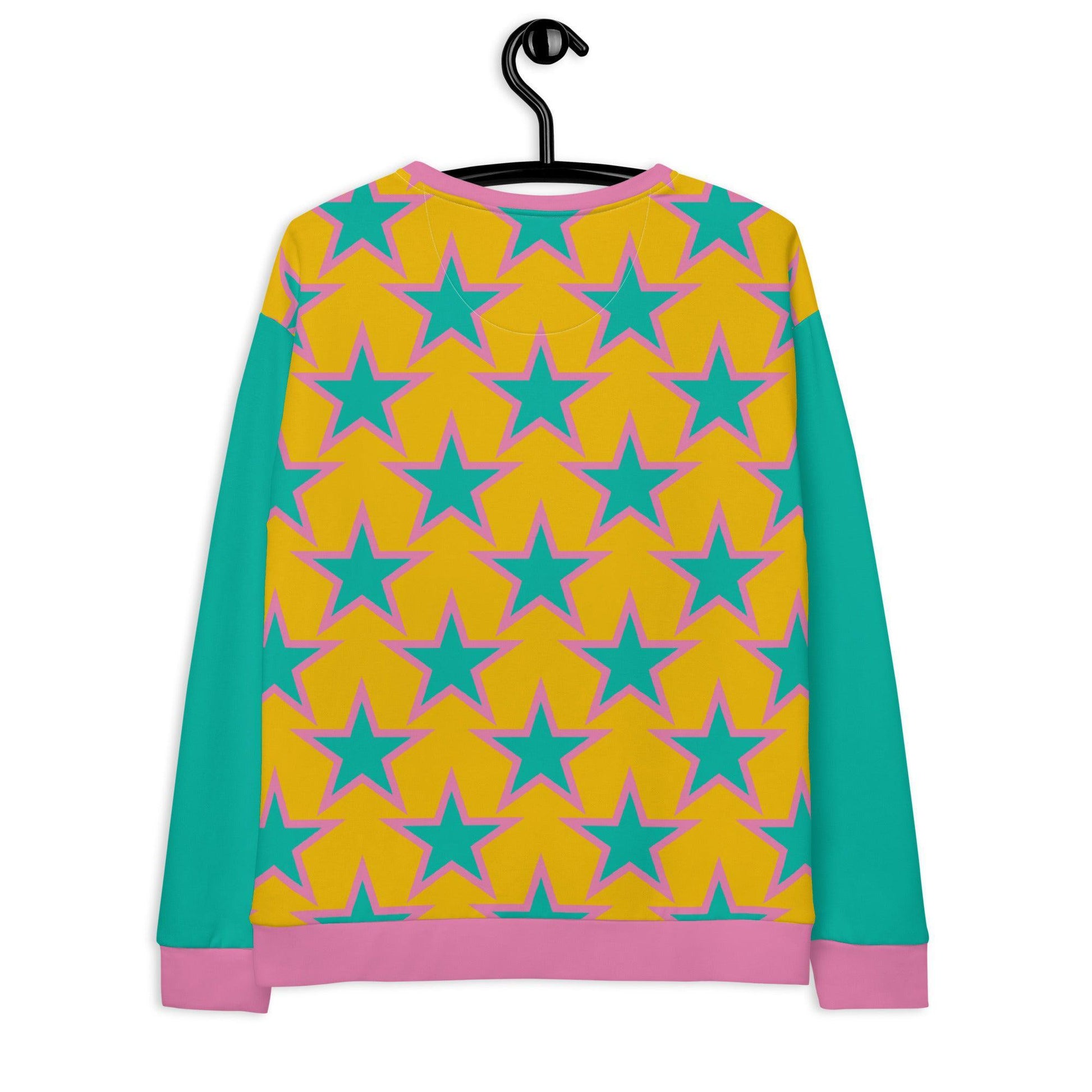 Sweatshirt - ELLIE STAR yellow - Classic Flower Print