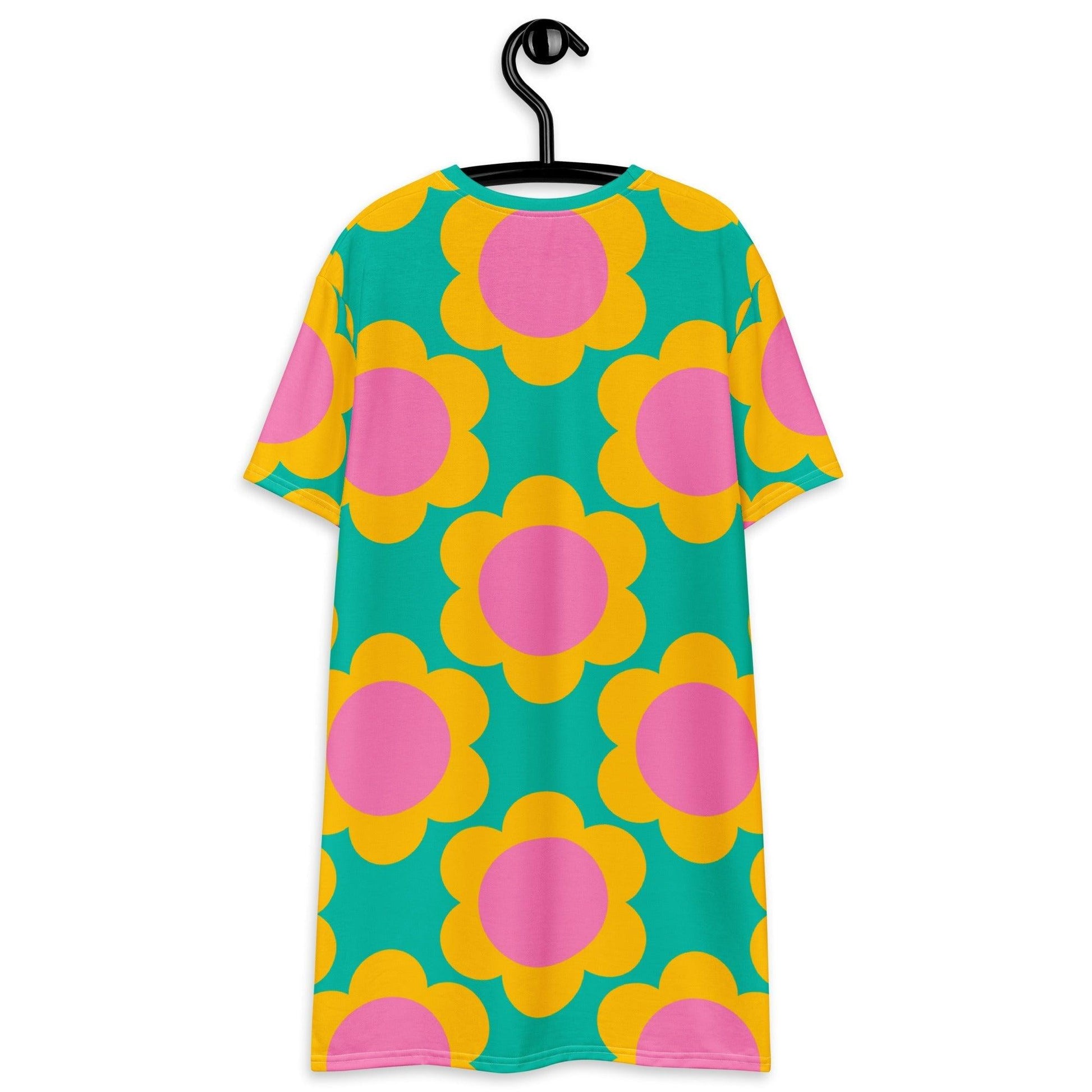 T-Shirt Dress - ELLIE - Classic Flower Print