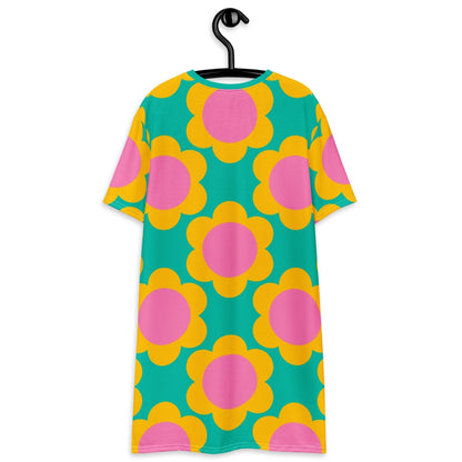 T-Shirt Dress - ELLIE - Classic Flower Print