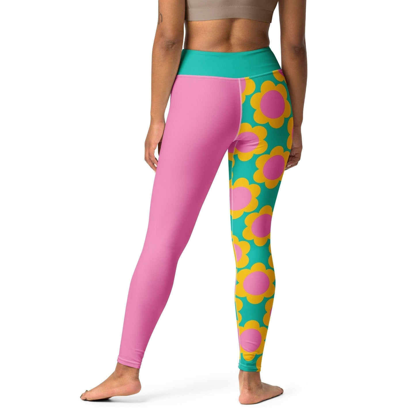 Yoga Leggings - ELLIE - Classic Flower Print