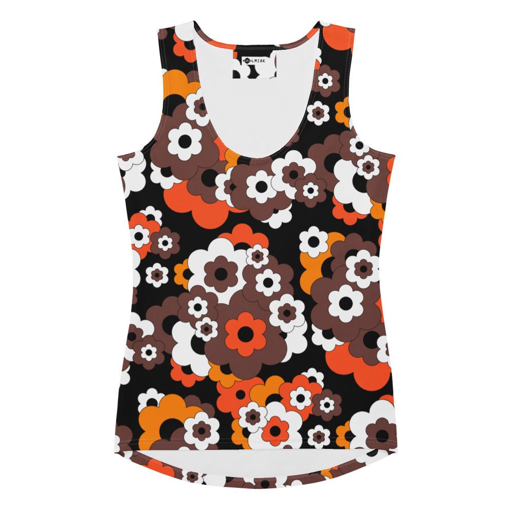 Tank Top - ERICA orange brown
