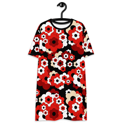 T-Shirt Dress - ERICA red