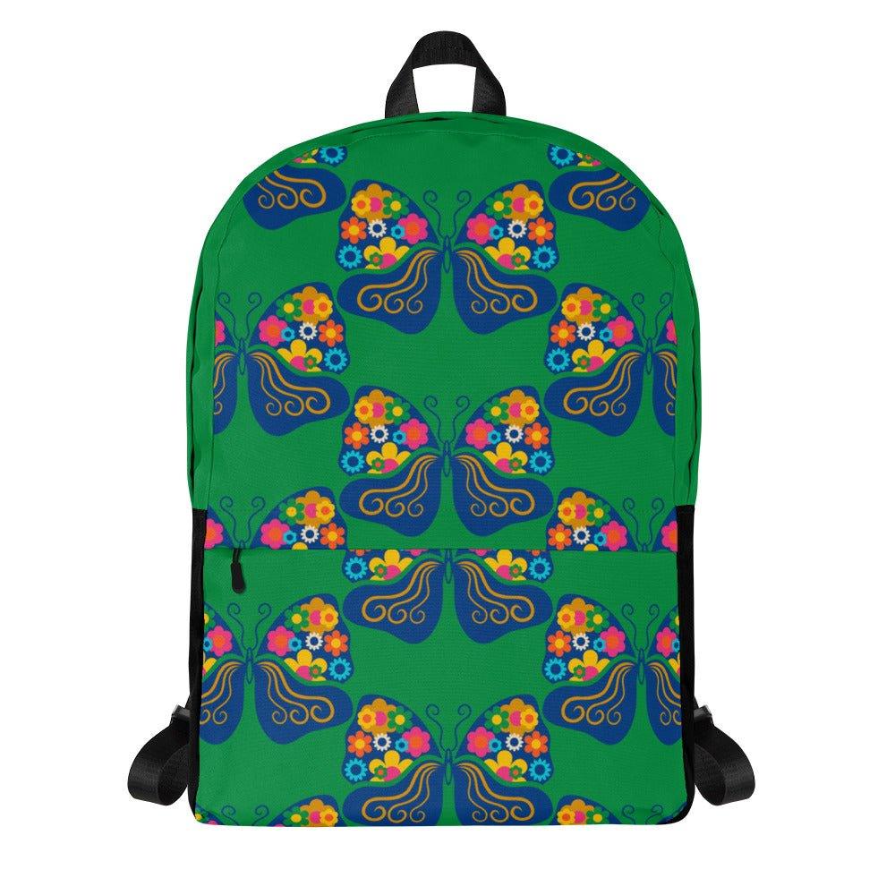 Backpack - FAB FLOVERYFLY green