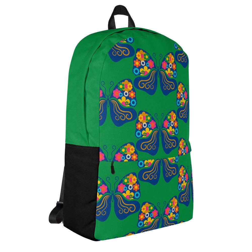 Backpack - FAB FLOVERYFLY green