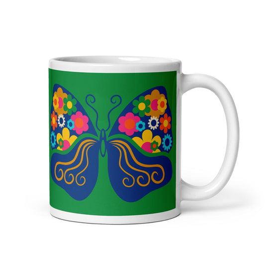 Mug - FAB FLOVERYFLY green