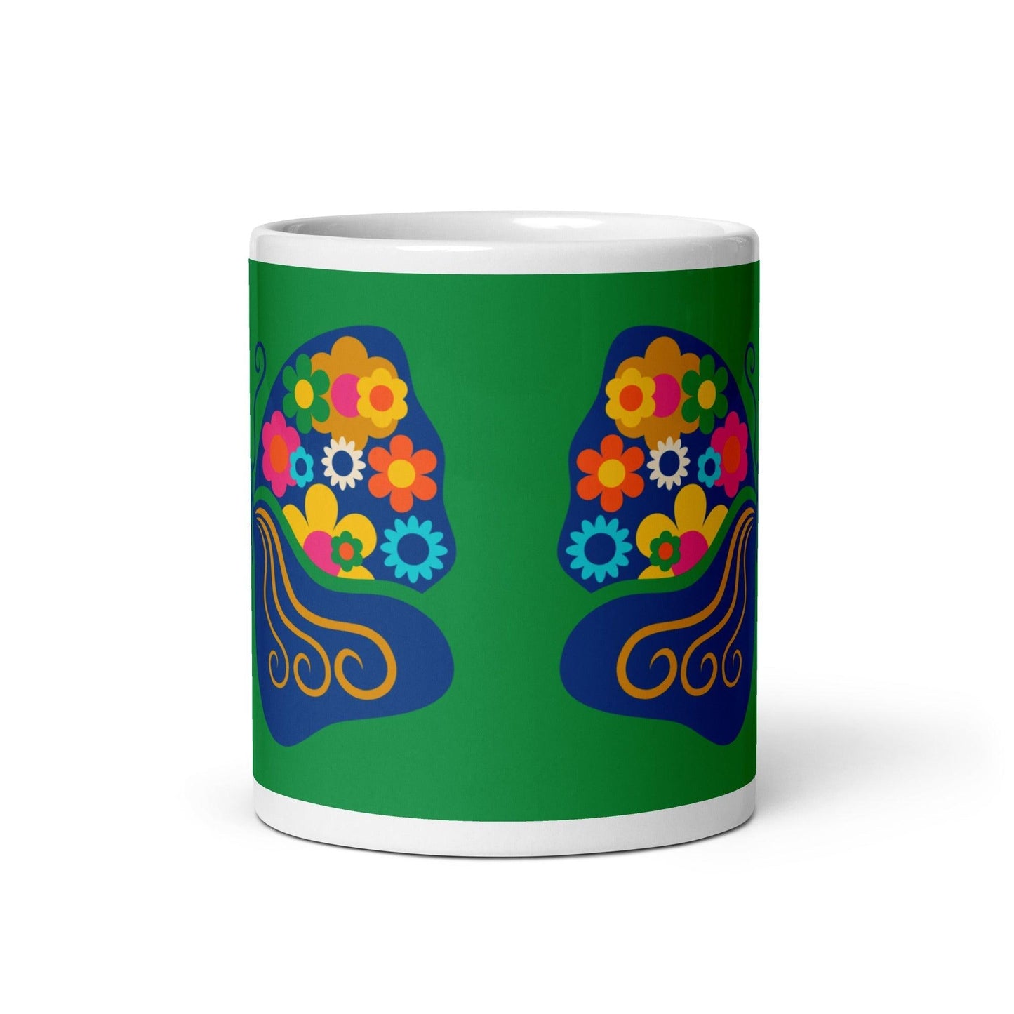 Mug - FAB FLOVERYFLY green