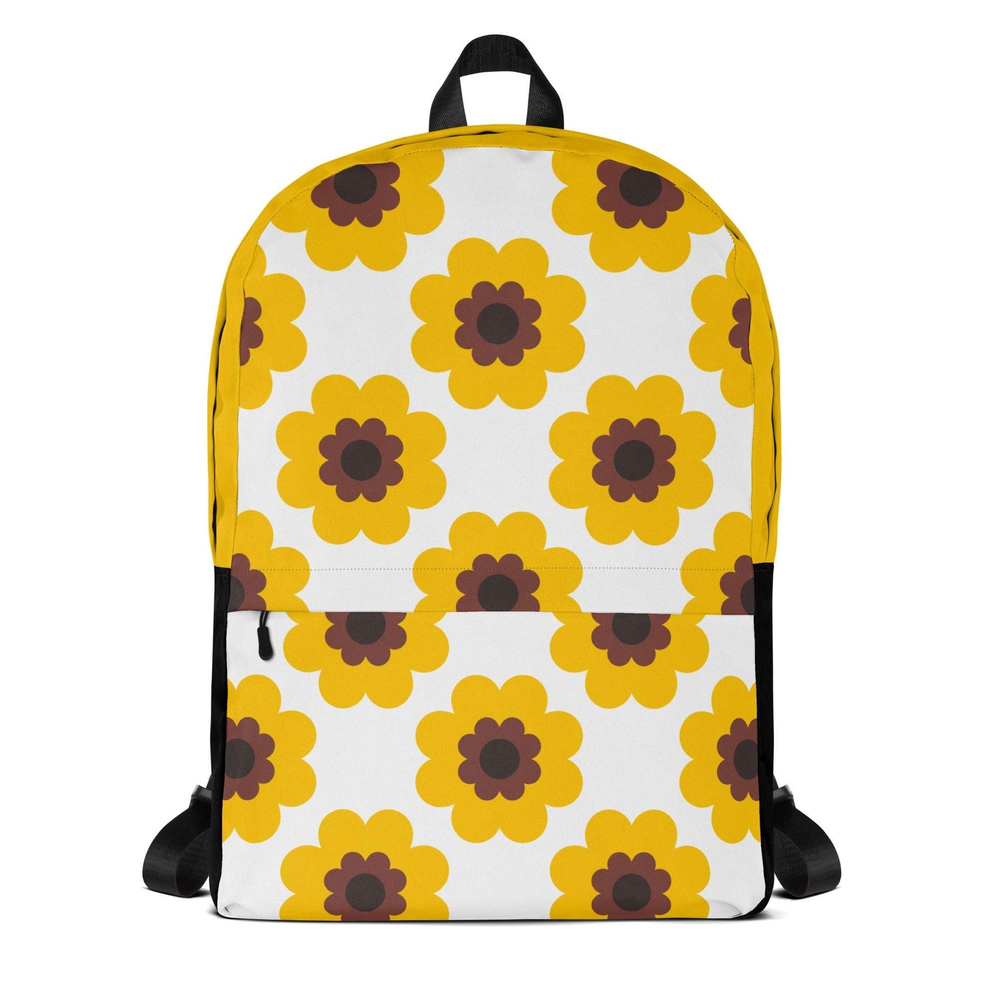 Backpack - FANCY BLOOM yellow