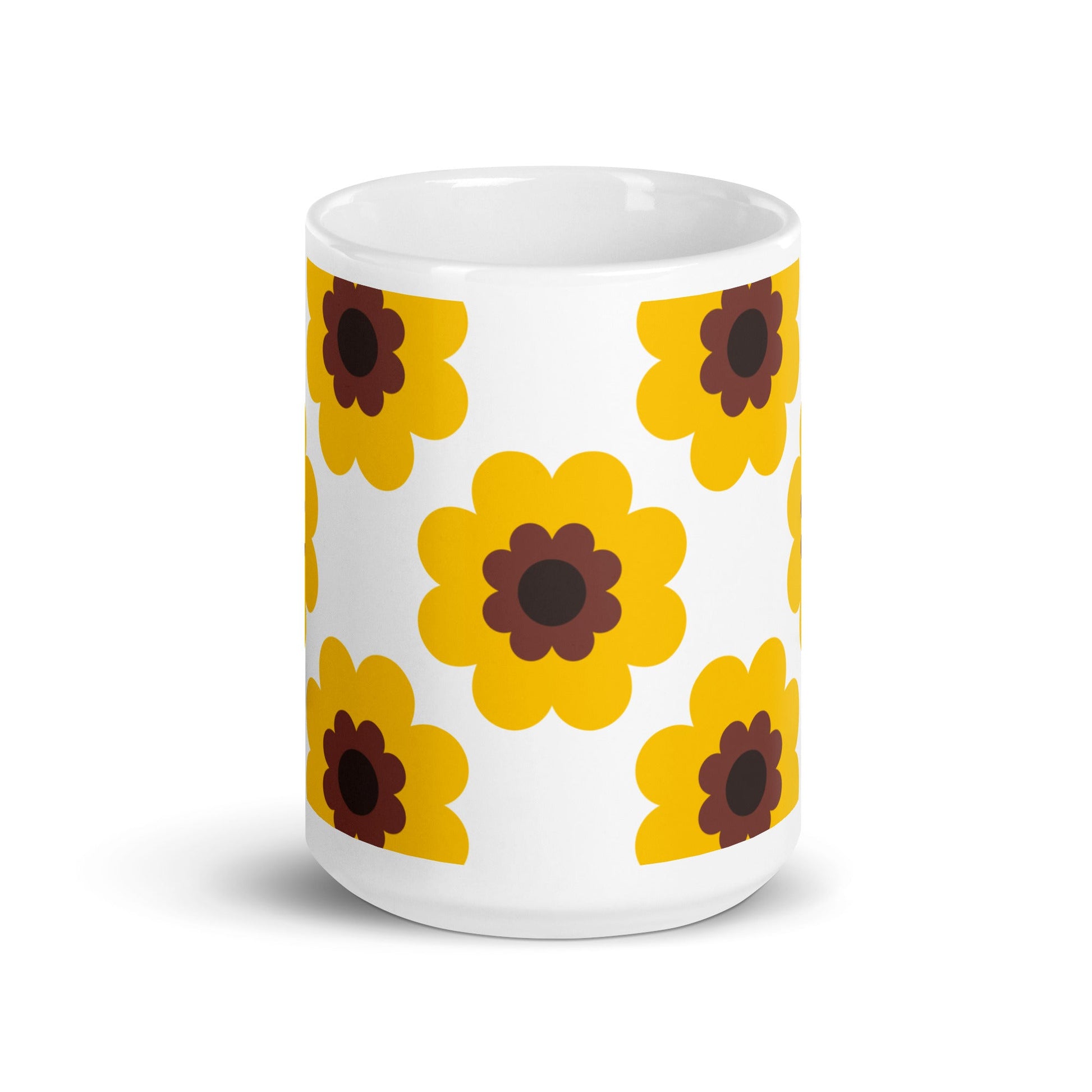 Mug - FANCY BLOOM yellow