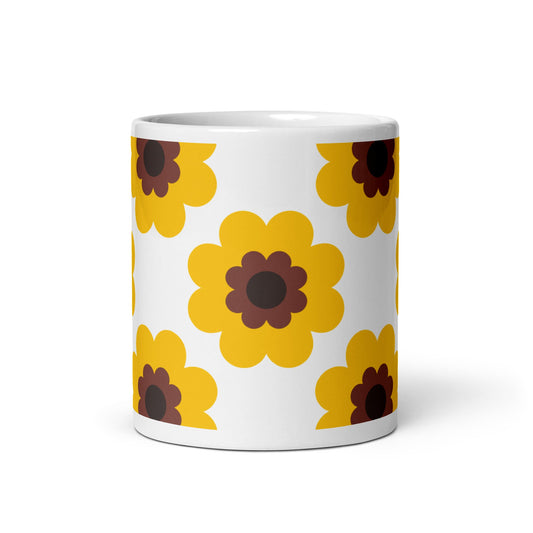 Mug - FANCY BLOOM yellow
