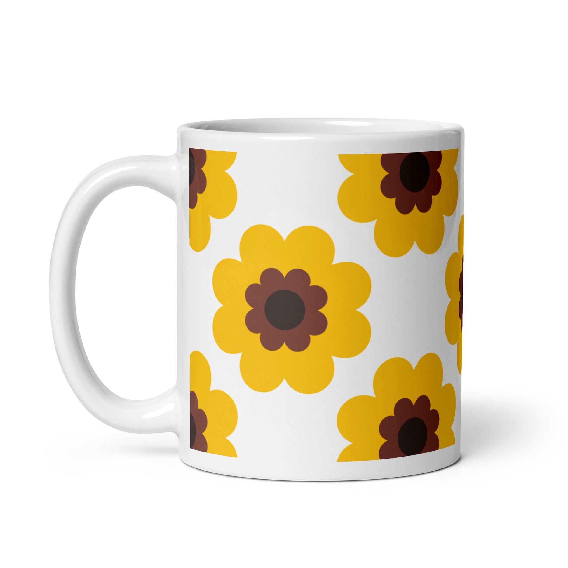 Mug - FANCY BLOOM yellow