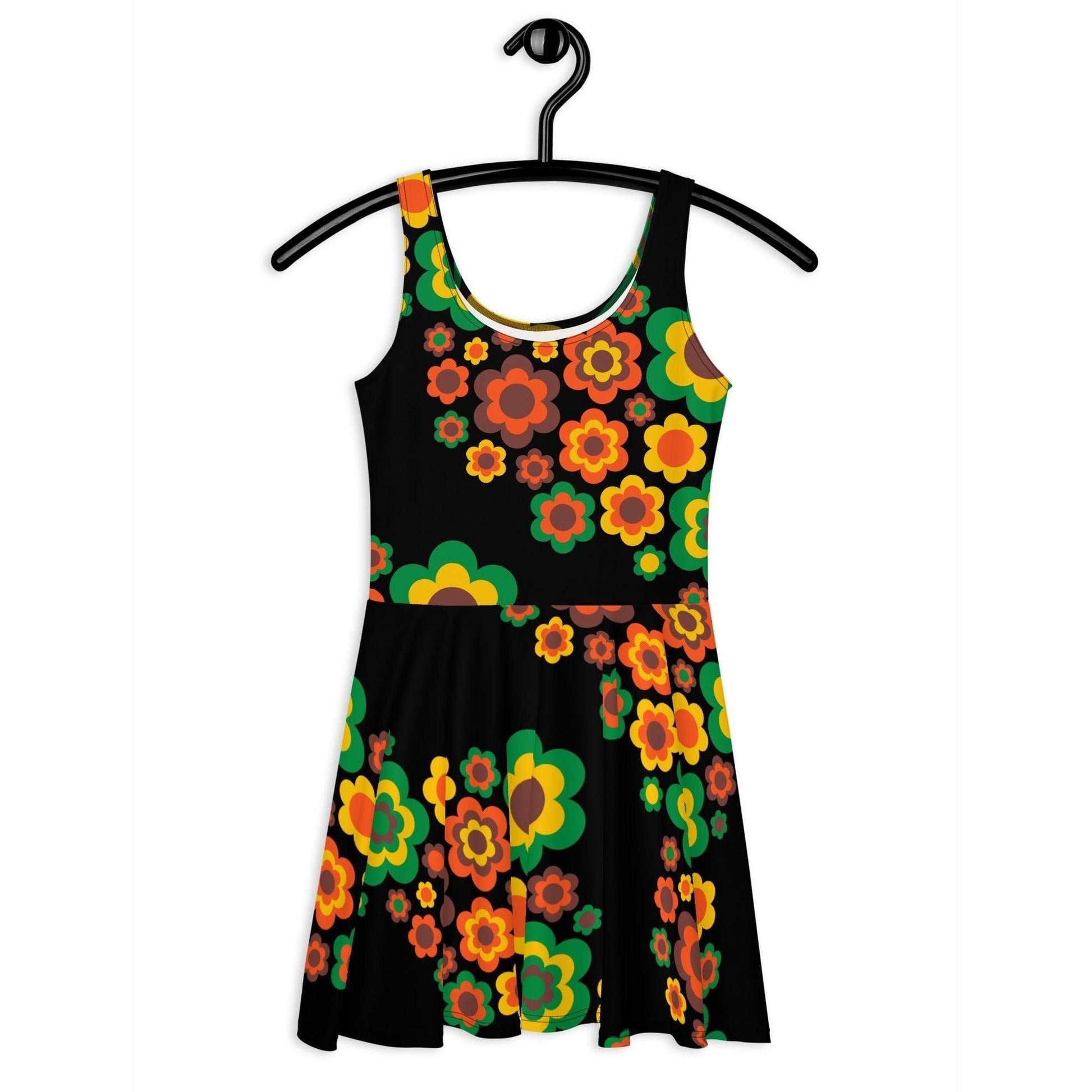 Skater Dress - FLORA FOREVER retro