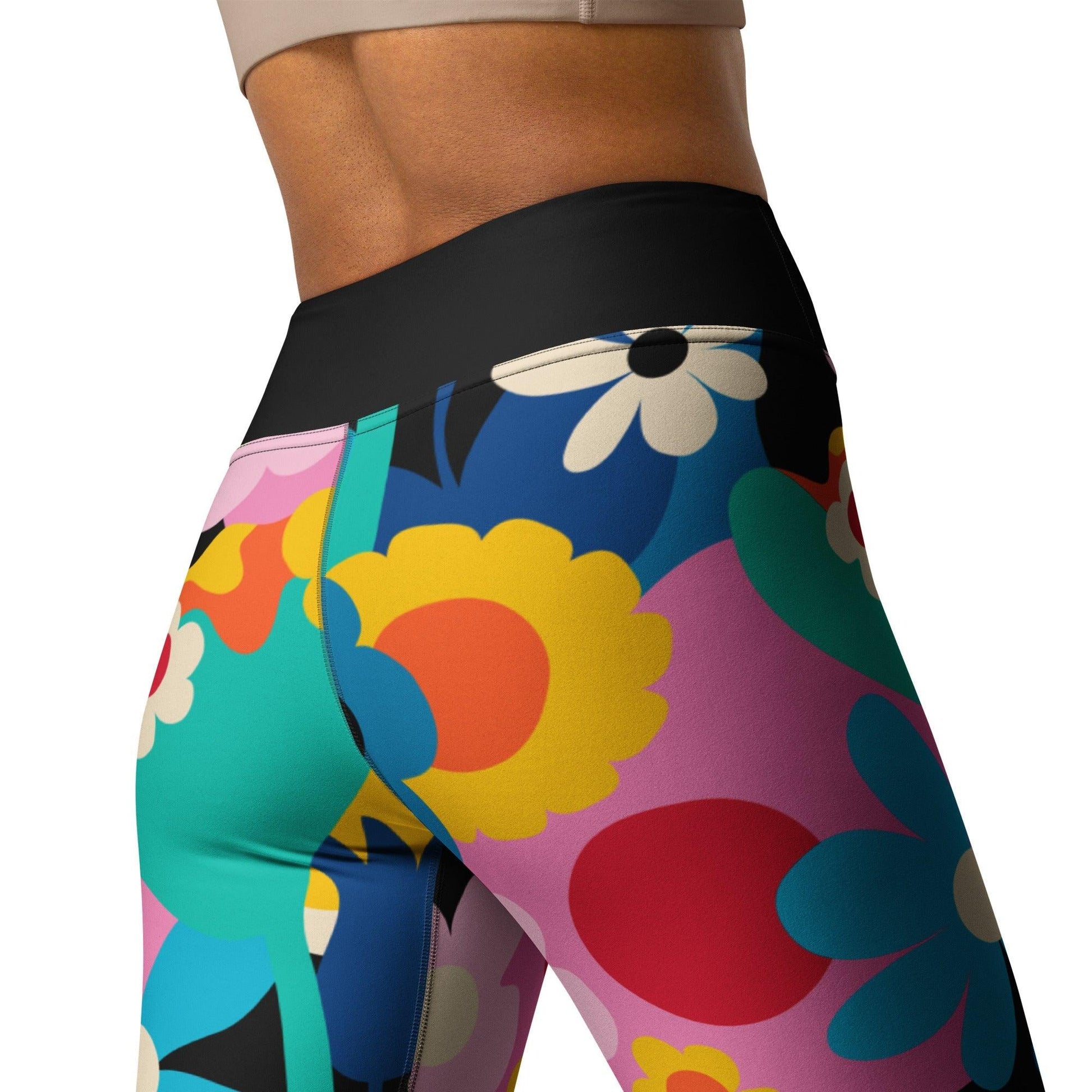 Yoga Leggings -2- FLORALEI