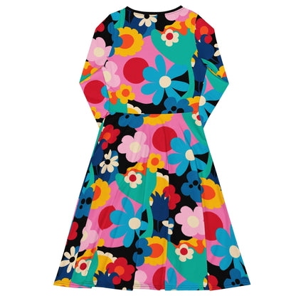 Midi Dress - FLORALEI