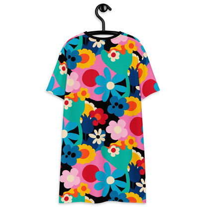T-Shirt Dress - FLORALEI