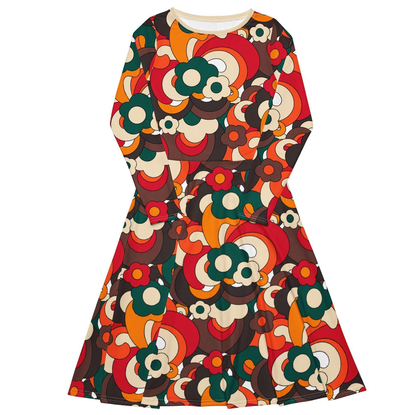 Midi Dress - FLORENCE retro