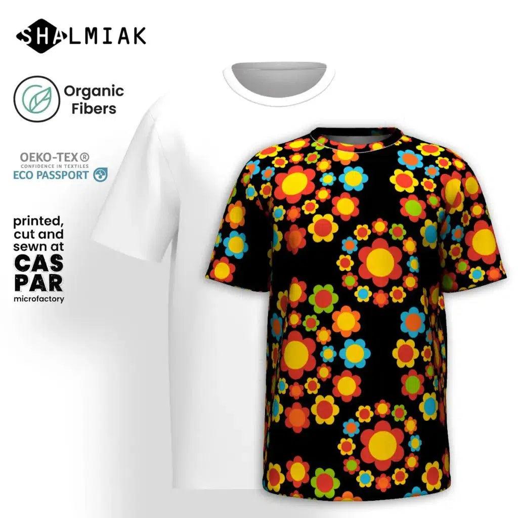 Organic Cotton T-Shirt - FLOWERSHOP color