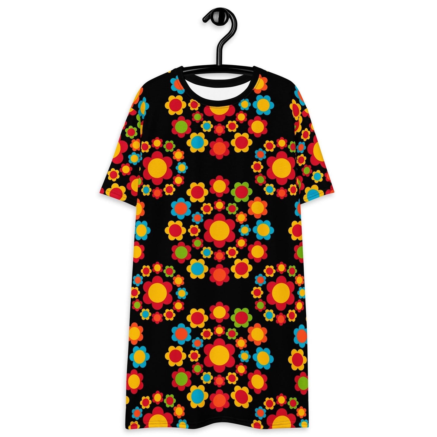 T-Shirt Dress - FLOWERSHOP color