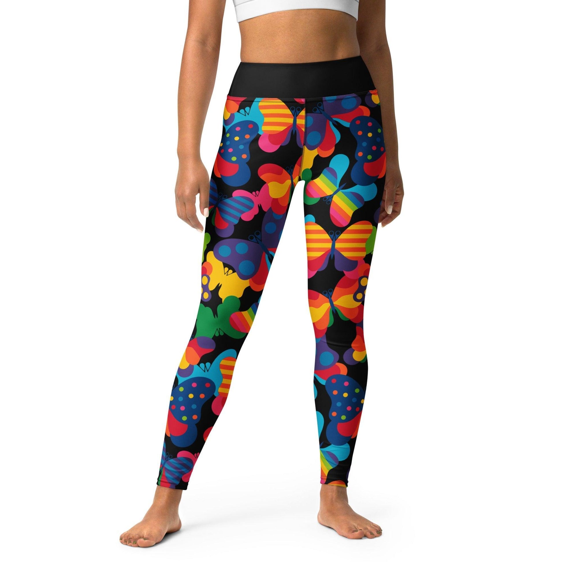 Yoga Leggings -2- FLYRAVE black