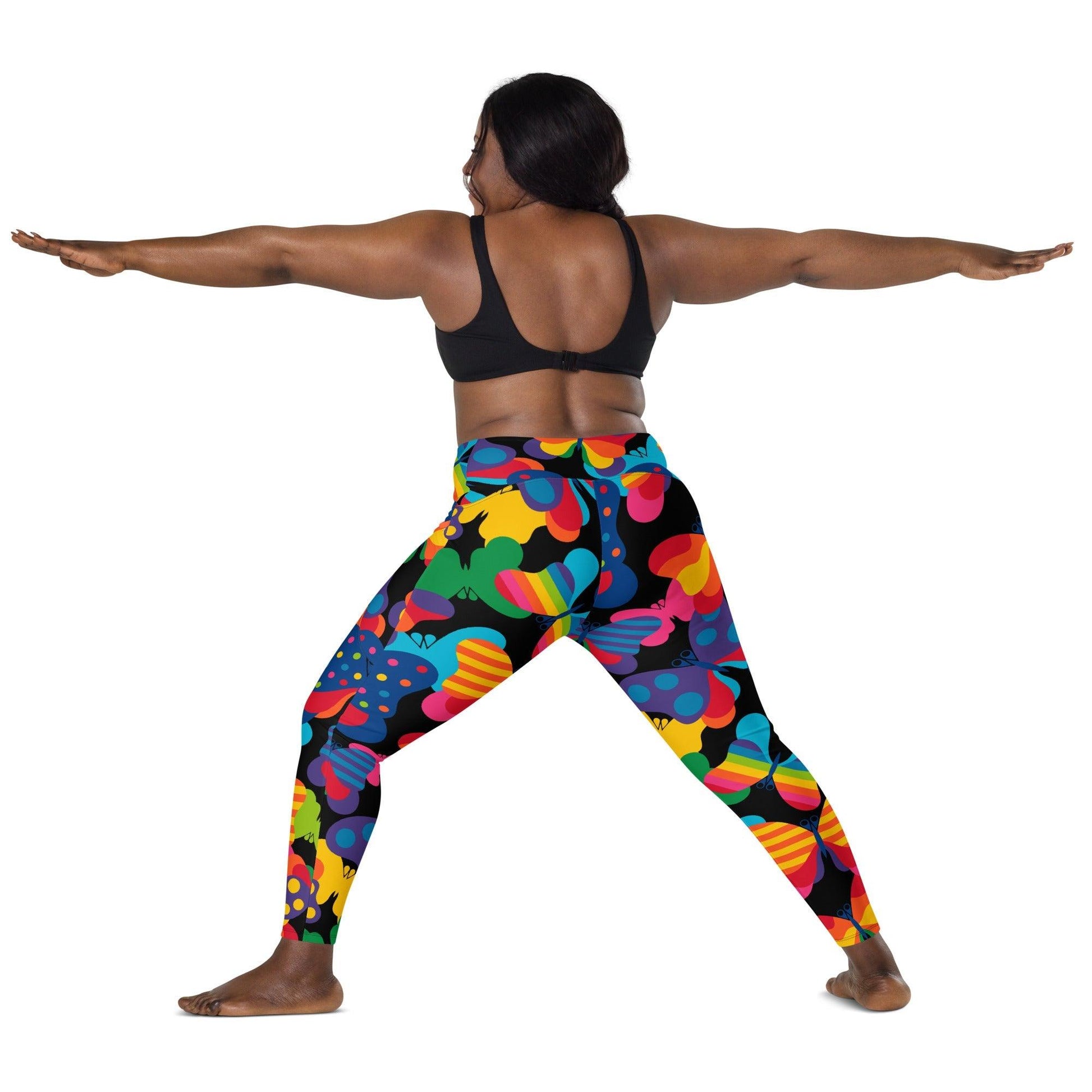 Leggings With Pockets - FLYRAVE black
