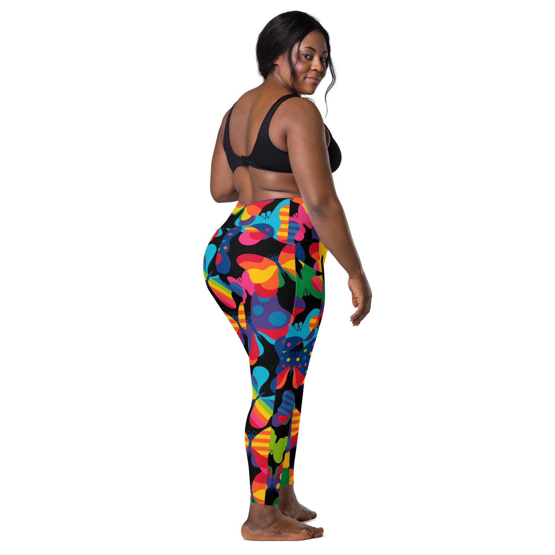 Leggings With Pockets - FLYRAVE black