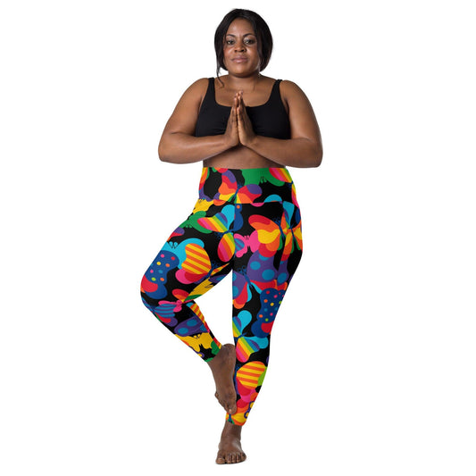 Leggings With Pockets - FLYRAVE black