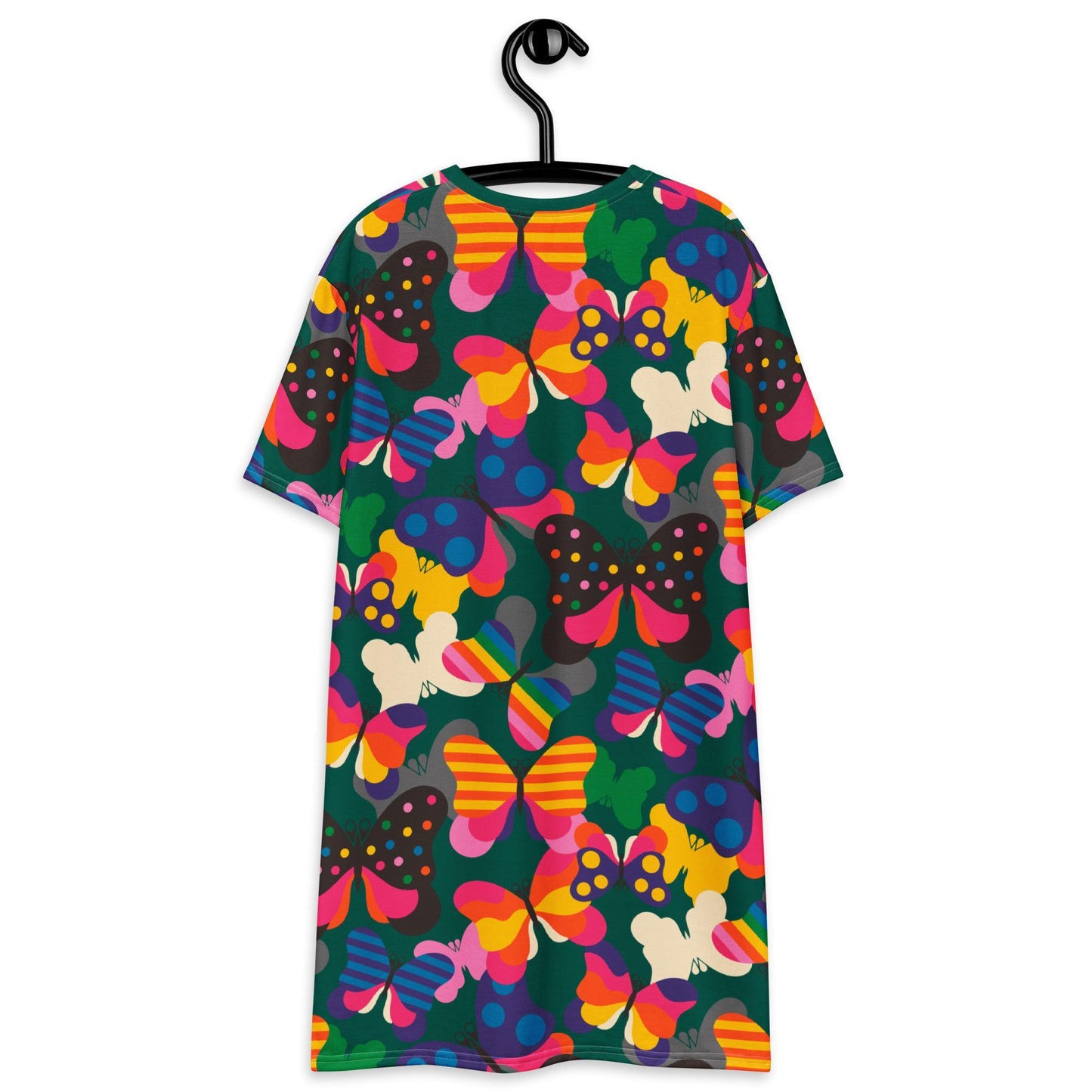 T-Shirt Dress - FLYRAVE green