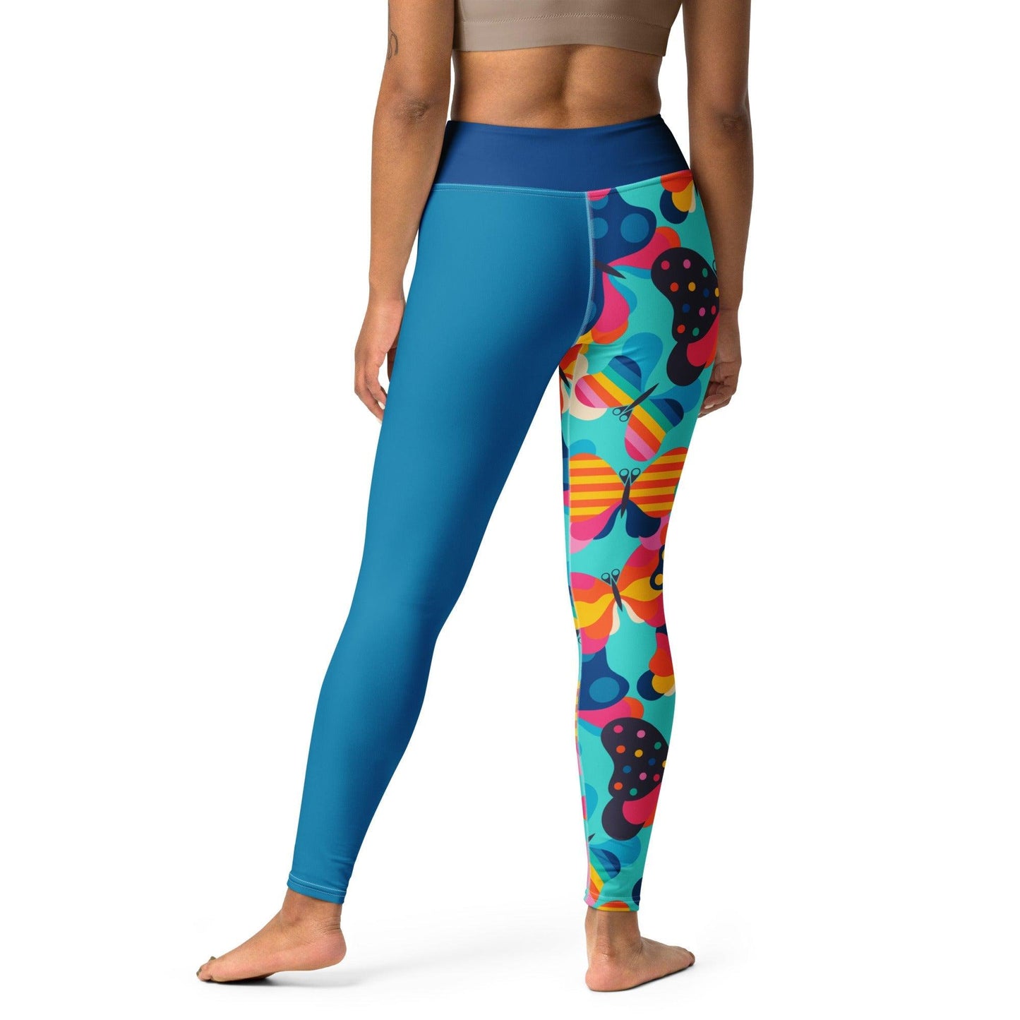 Yoga Leggings - FLYRAVE turquoise