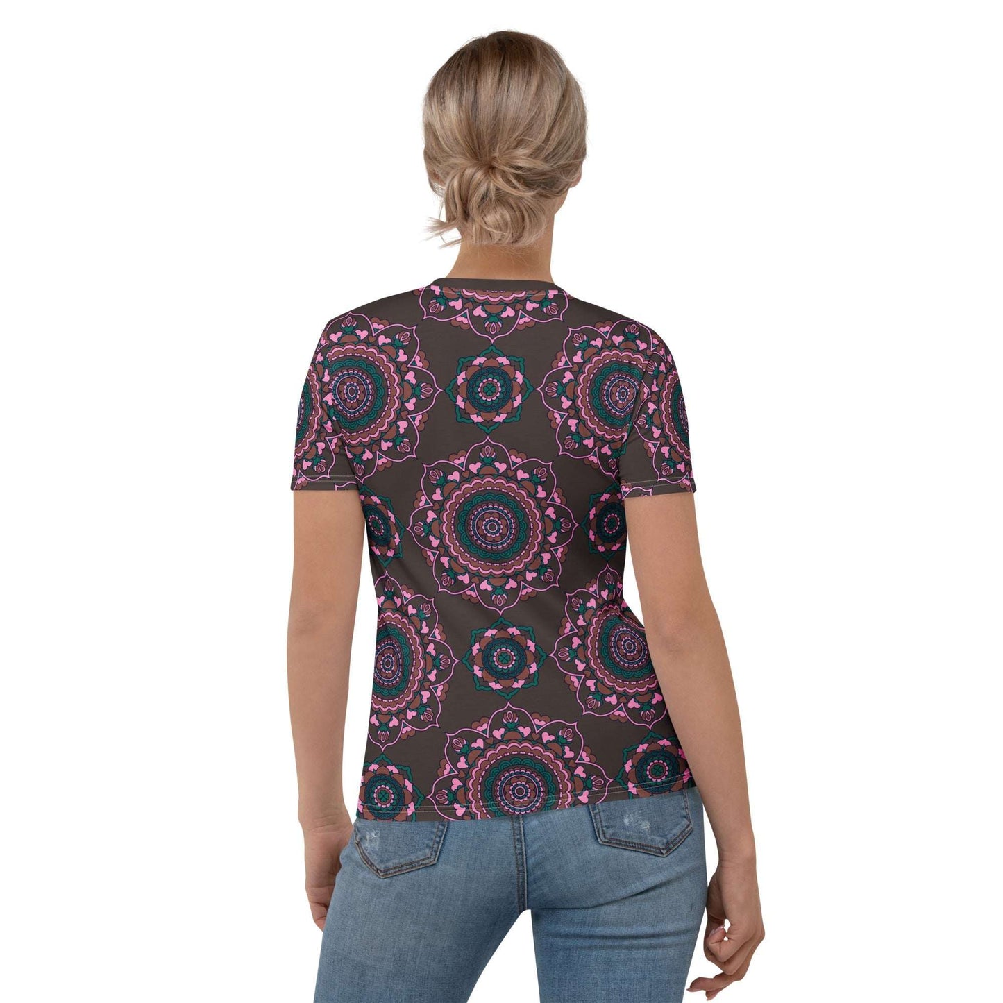 Woman's T-Shirt - FOREVERMORE pink brown