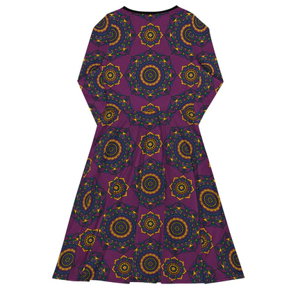 Midi Dress - FOREVERMORE plum