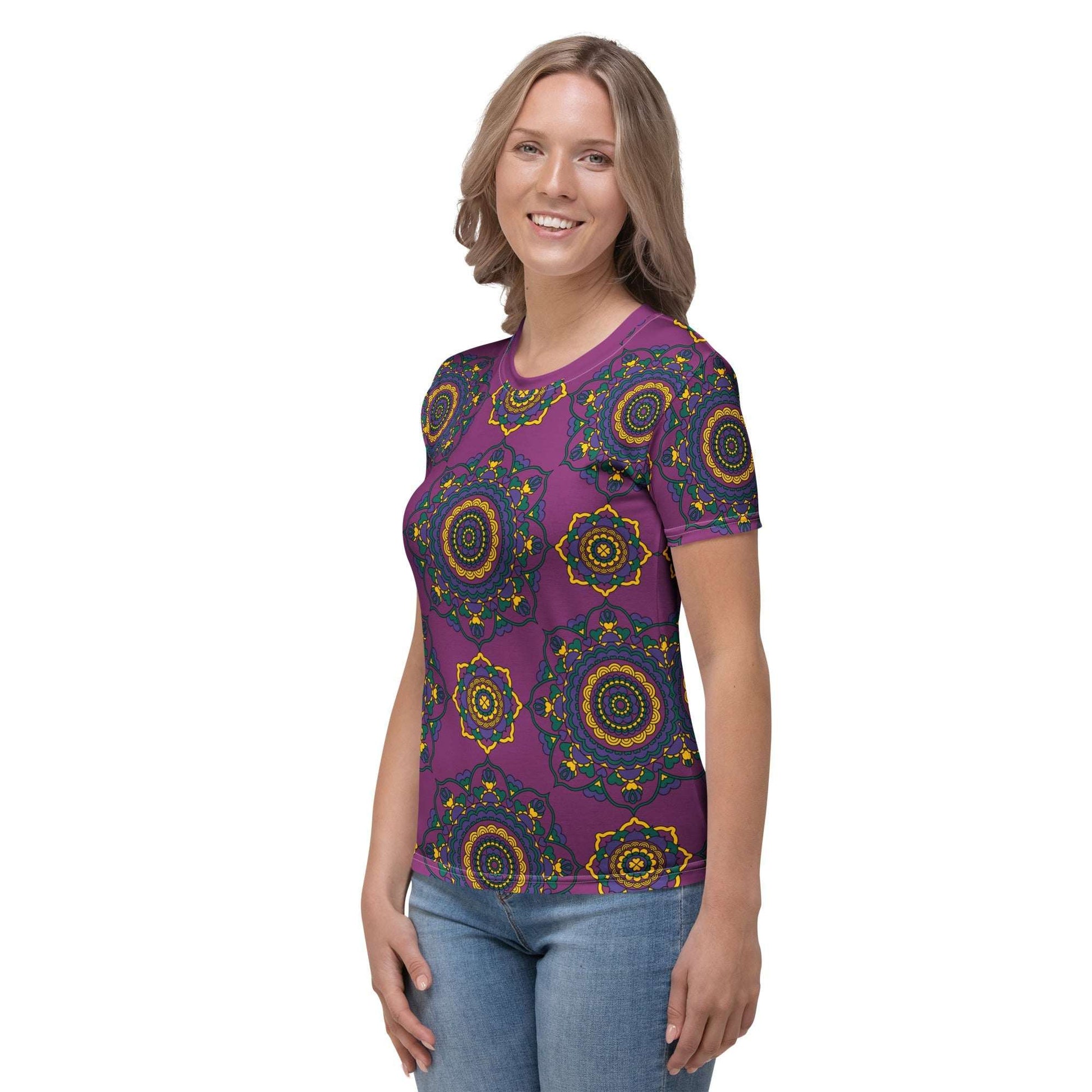 Woman's T-Shirt - FOREVERMORE plum