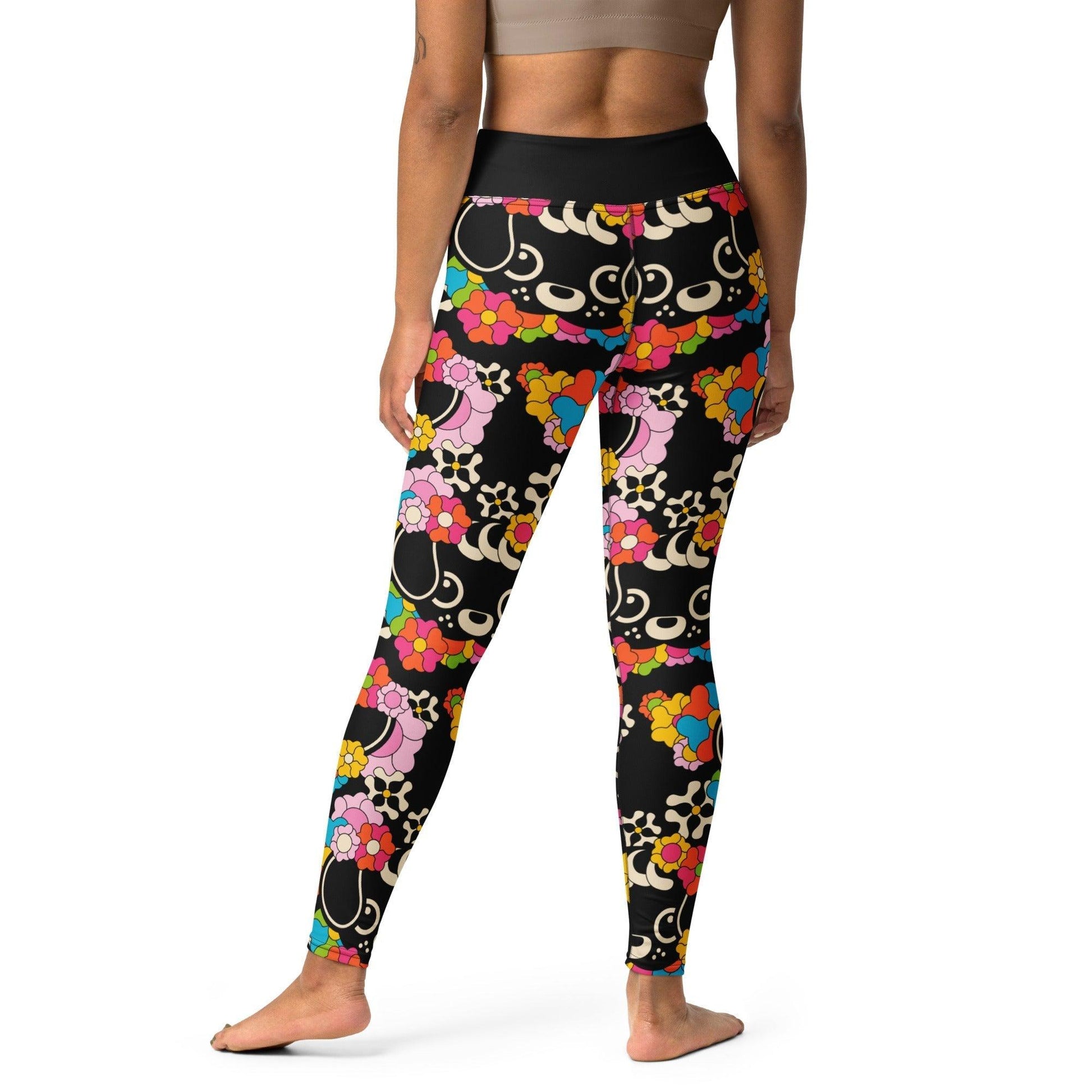 Yoga Leggings -2- FUNKYPUP black