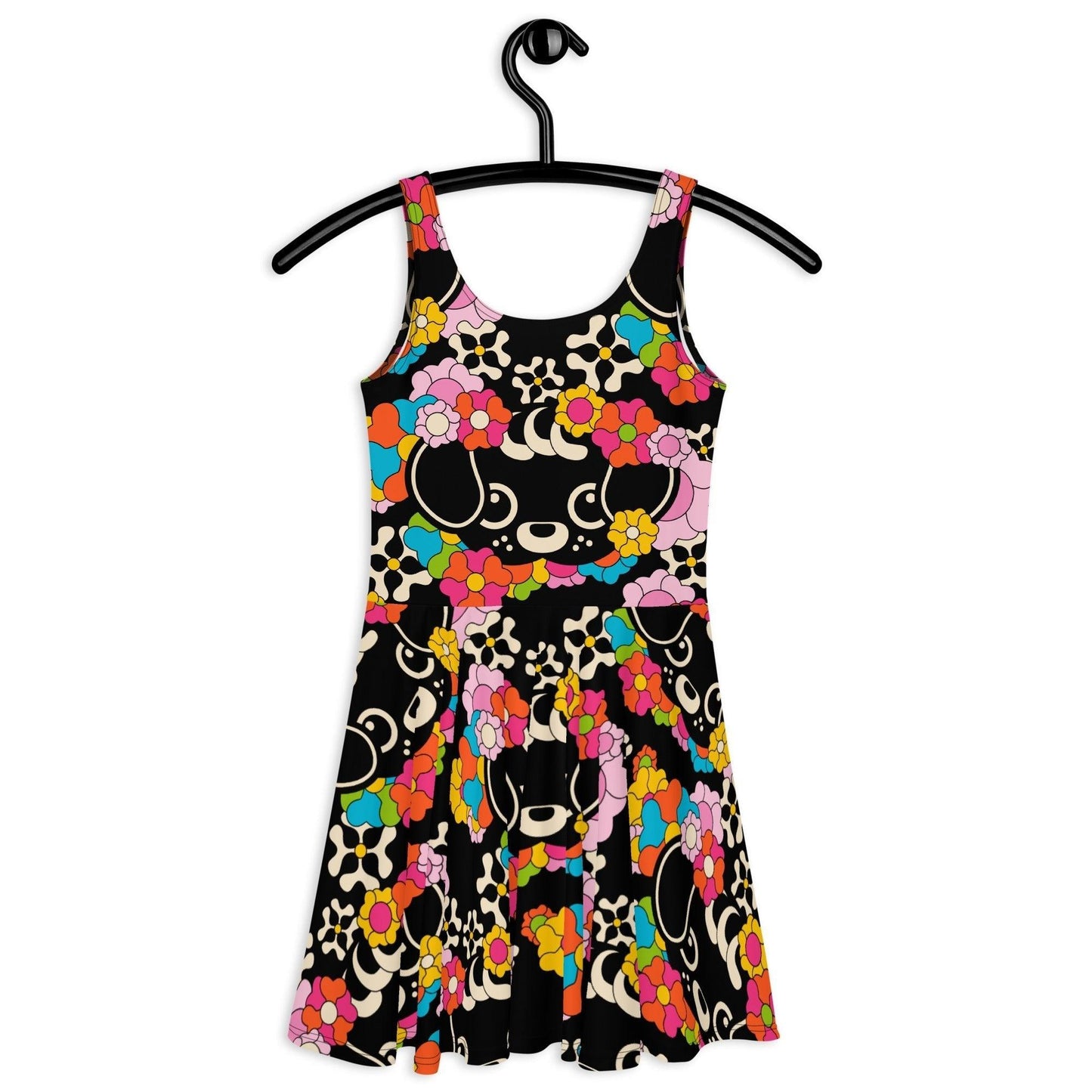 Skater Dress - FUNKYPUP black