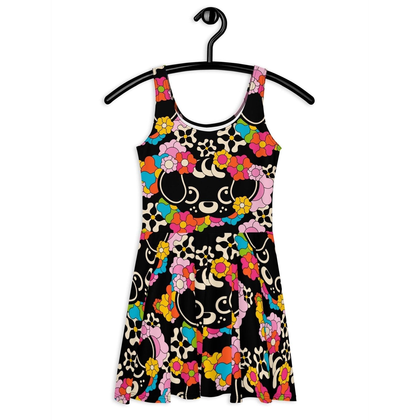 Skater Dress - FUNKYPUP black