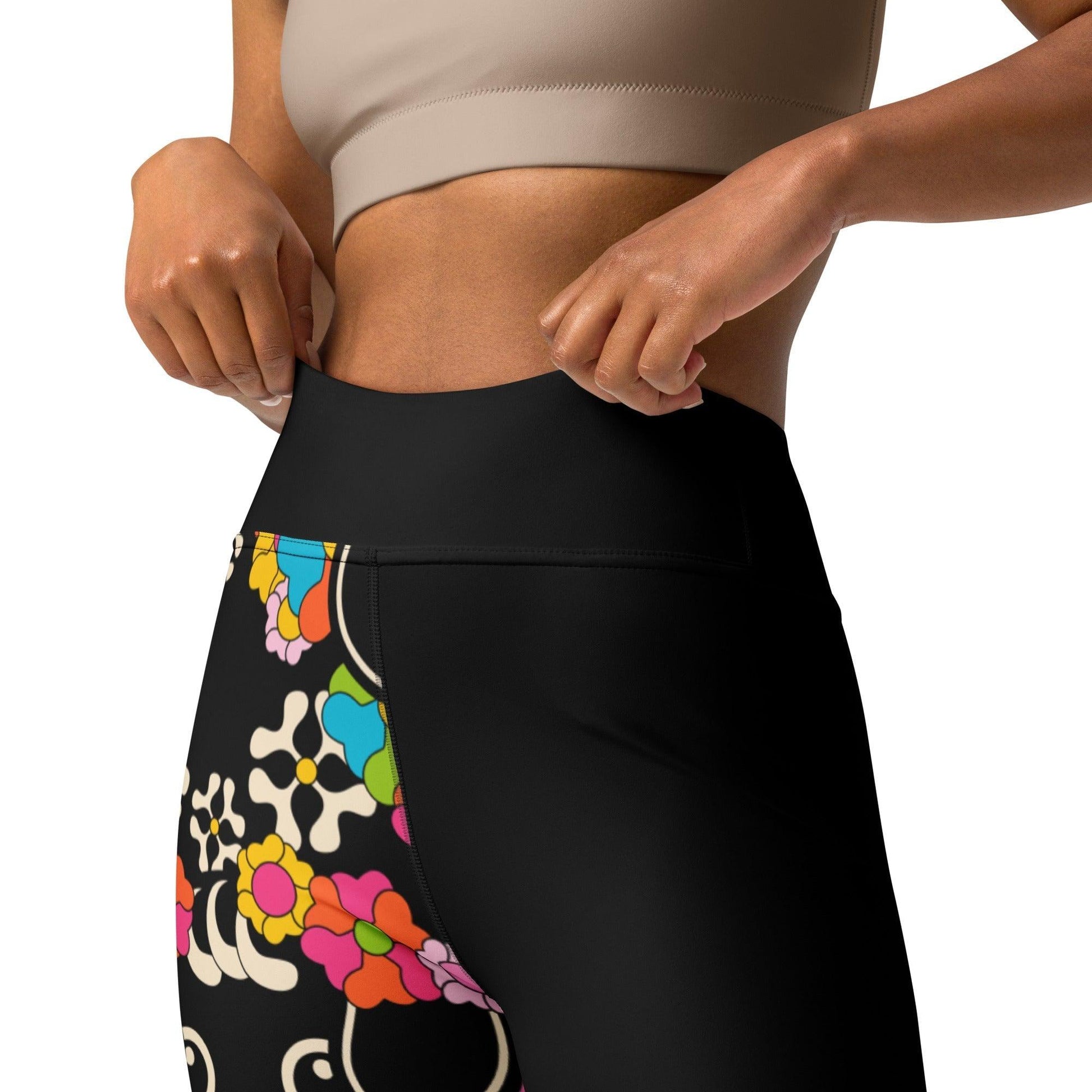 Yoga Leggings - FUNKYPUP black