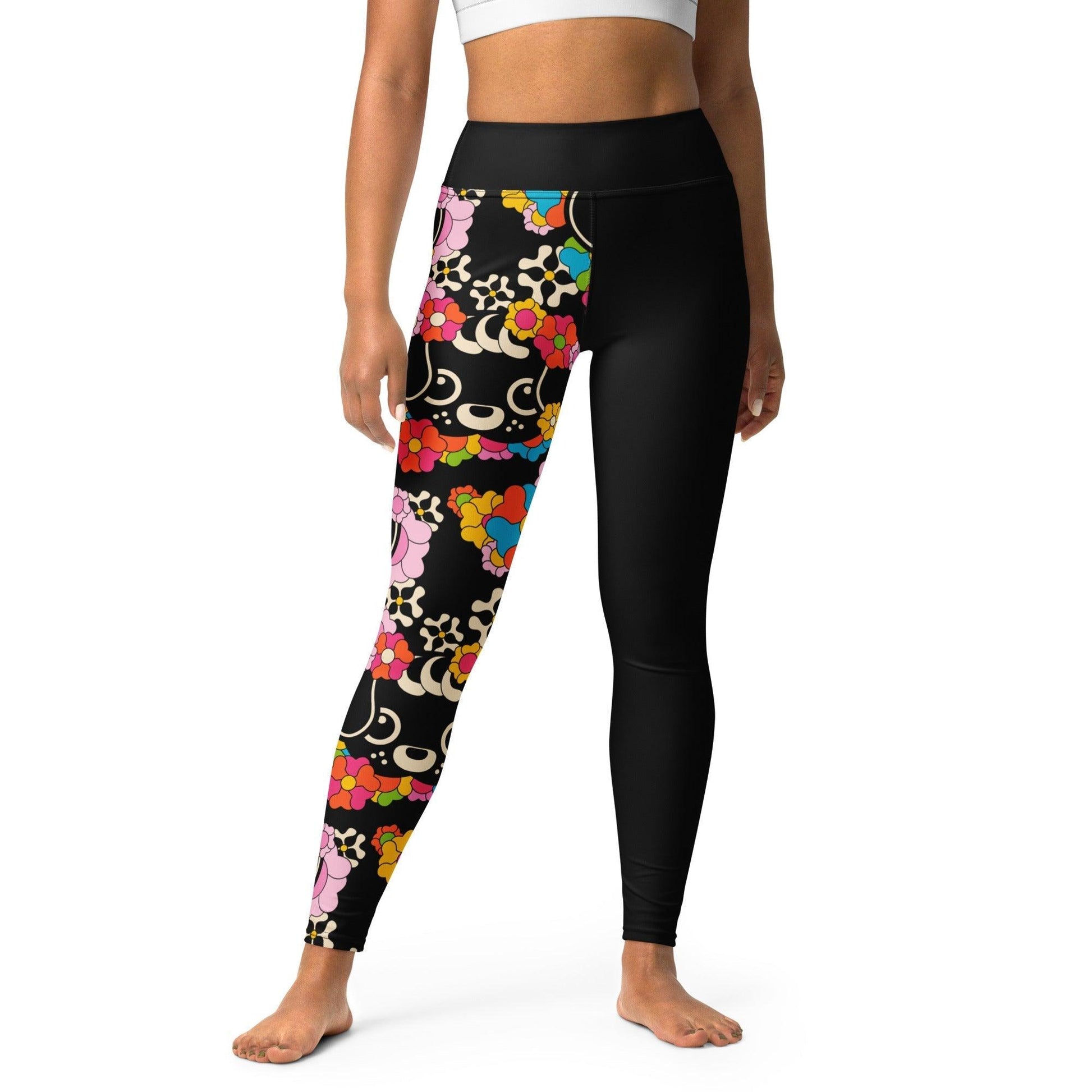 Yoga Leggings - FUNKYPUP black