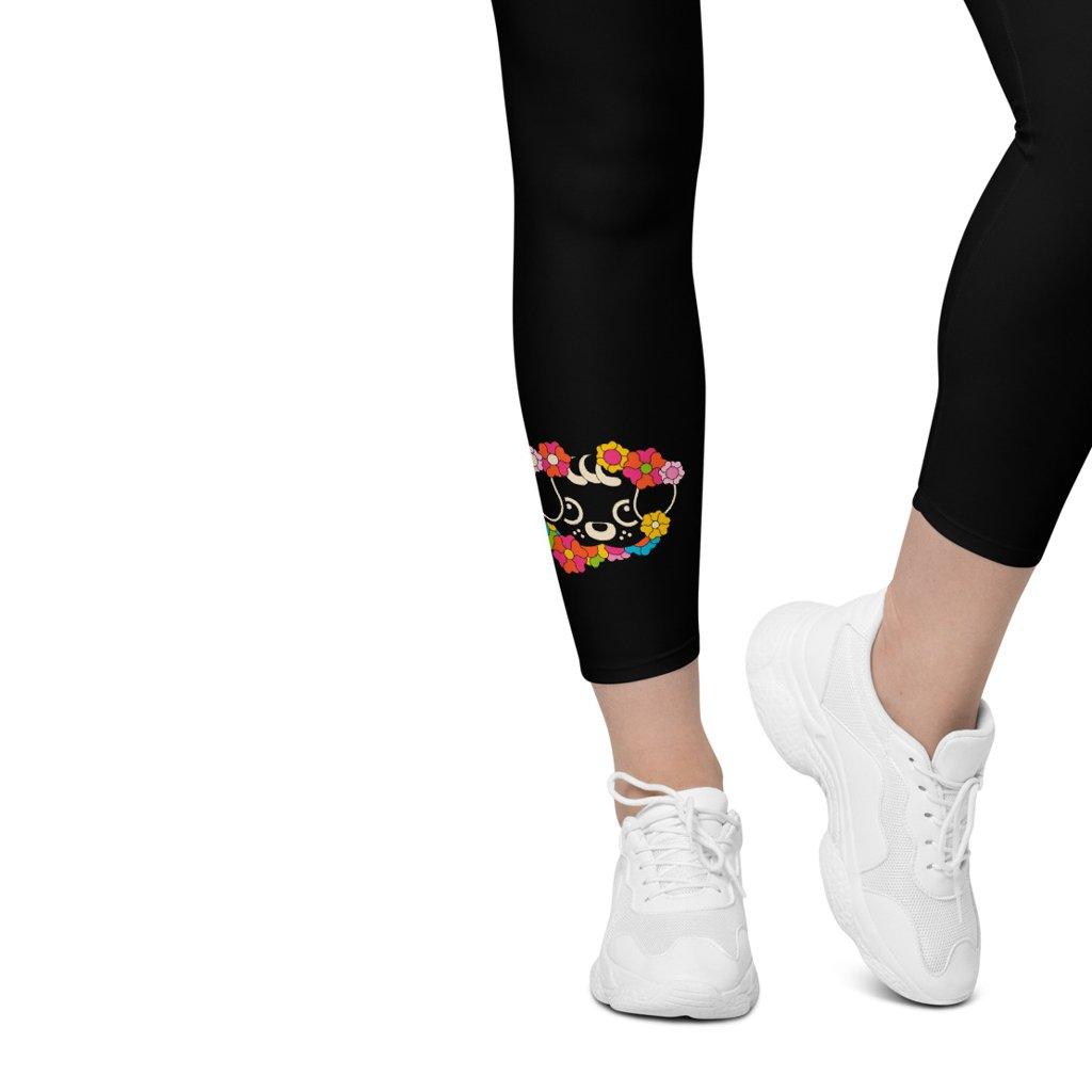 Leggings With Pockets - FUNKYPUP in black